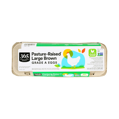 365 pasture eggs