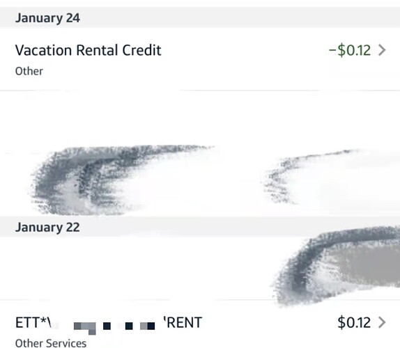Rent credit