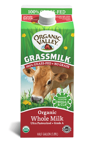 organic valley grass milk