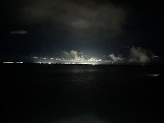 东北方向马累光污染