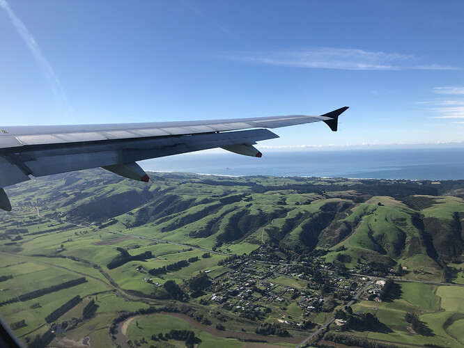 Flight DUD to AKL 1