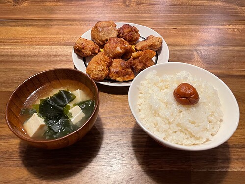 炸鸡定食
