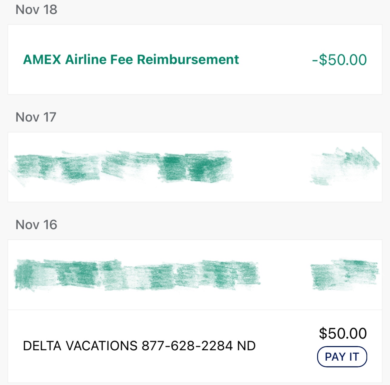 AmEx 航空报销 Delta vacation gift card 玩卡 美卡论坛