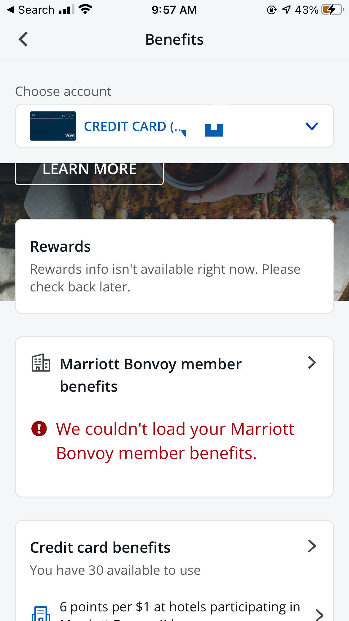 Chase Marriott Boundless 无法显示rewards - 玩卡 - 美卡论坛
