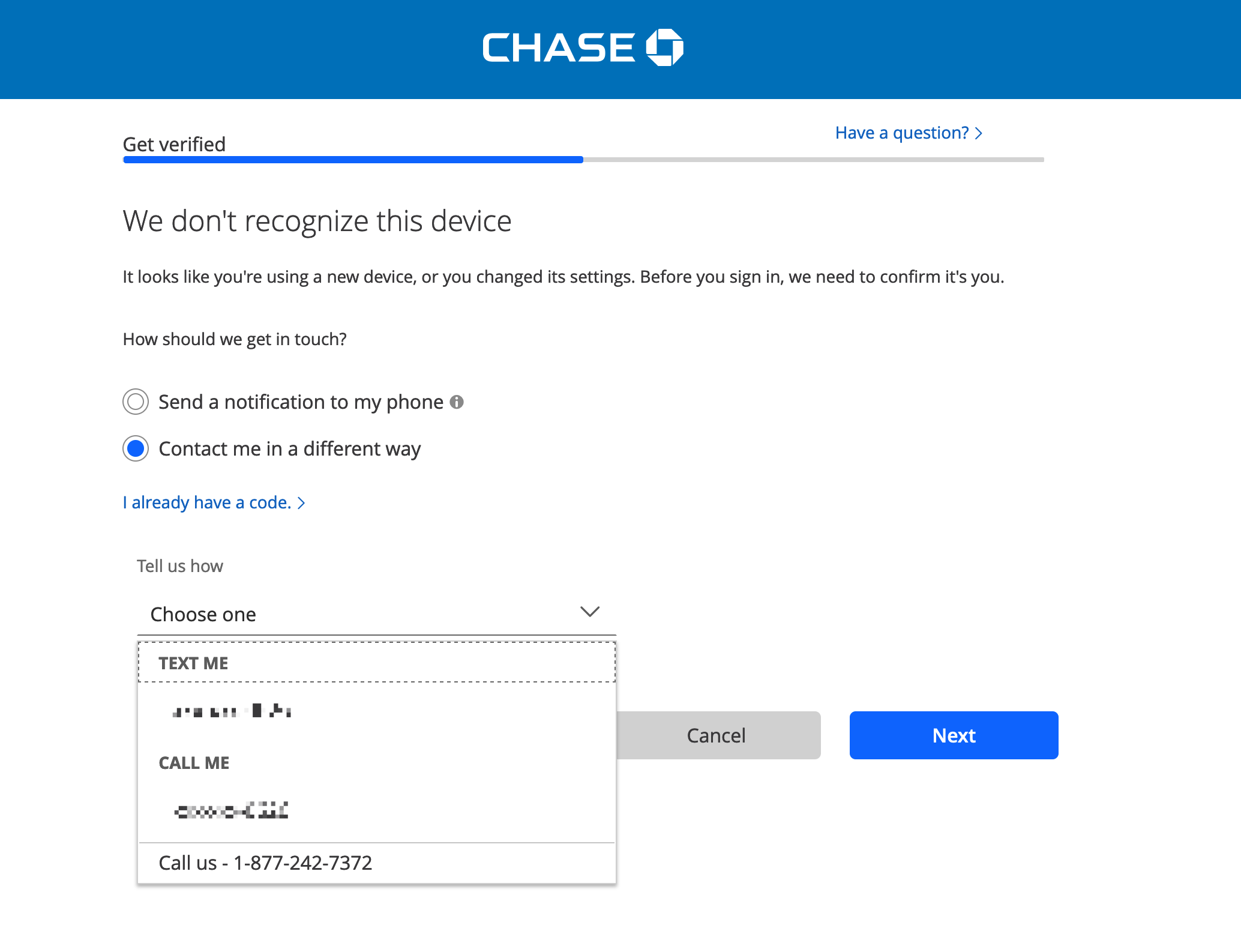 Chase Online Banking身份验证方式 - 玩卡 - 美卡论坛