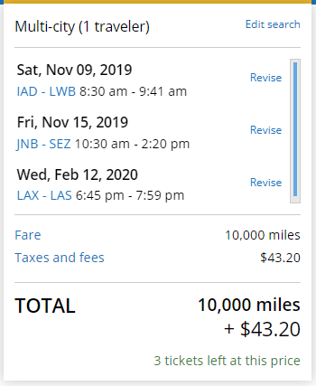 United-advanced-search-award-price-multi-city-iad-lwb-and-jnb-sez-and-lax-las